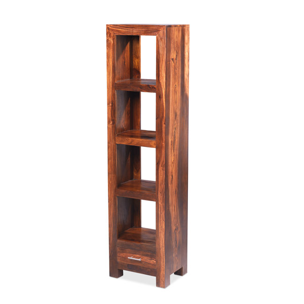 Union Rustic Heritage 177Cm H x 45Cm W Solid Wood Cube Bookcase